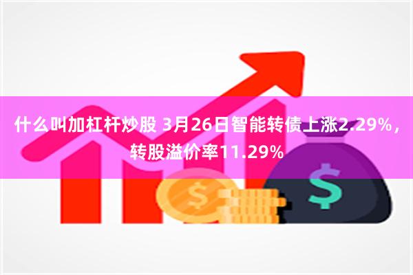 什么叫加杠杆炒股 3月26日智能转债上涨2.29%，转股溢价率11.29%