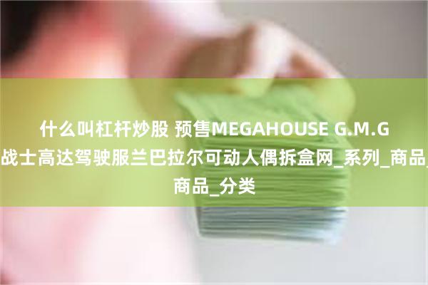 什么叫杠杆炒股 预售MEGAHOUSE G.M.G.机动战士高达驾驶服兰巴拉尔可动人偶拆盒网_系列_商品_分类